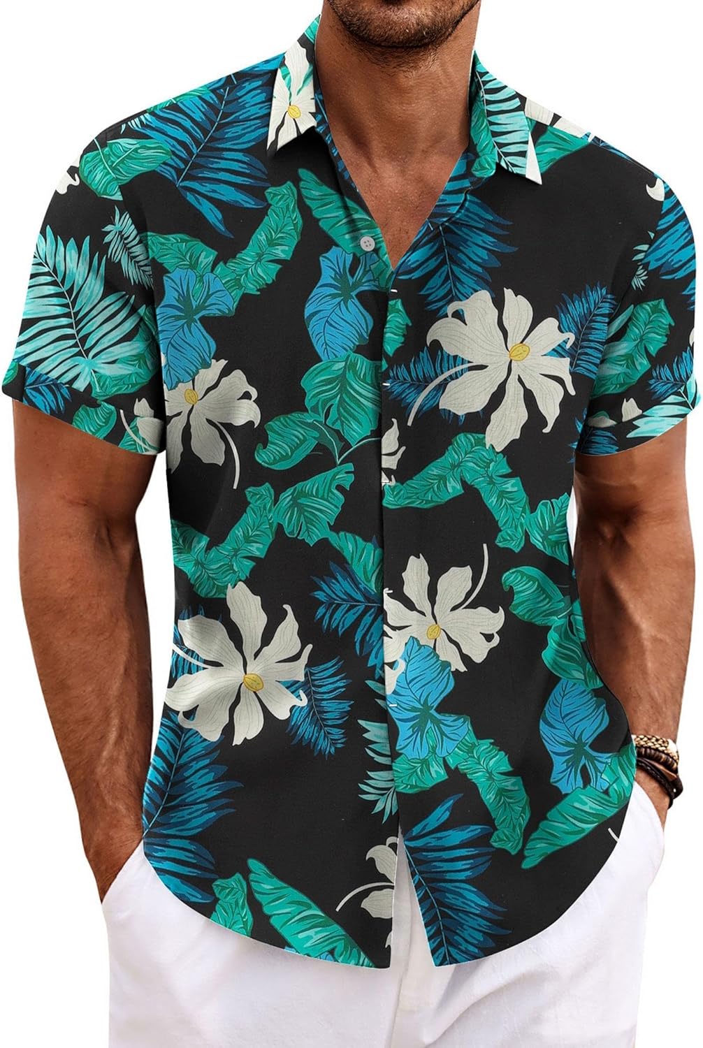 COOFANDY Men's Linen Shirts